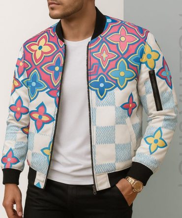Limited Edition Louis Vuitton Bomber Jacket Unisex Lx-Jklv2025097