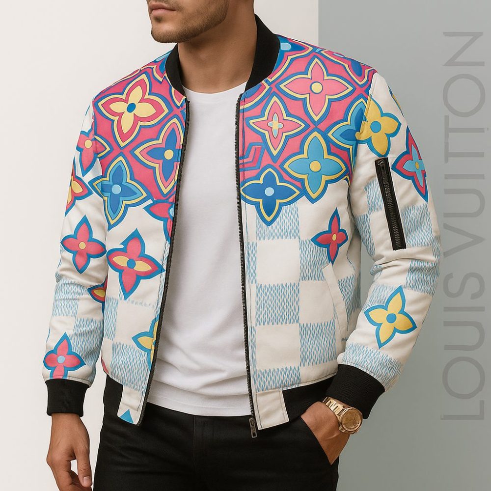 Limited Edition Louis Vuitton Bomber Jacket Unisex Lx-Jklv2025097