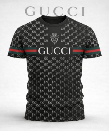 Gucci Men'S Premium 3D Printed T-Shirt Hoodie – Limited Edition 2026 - Lx-Ts2026025