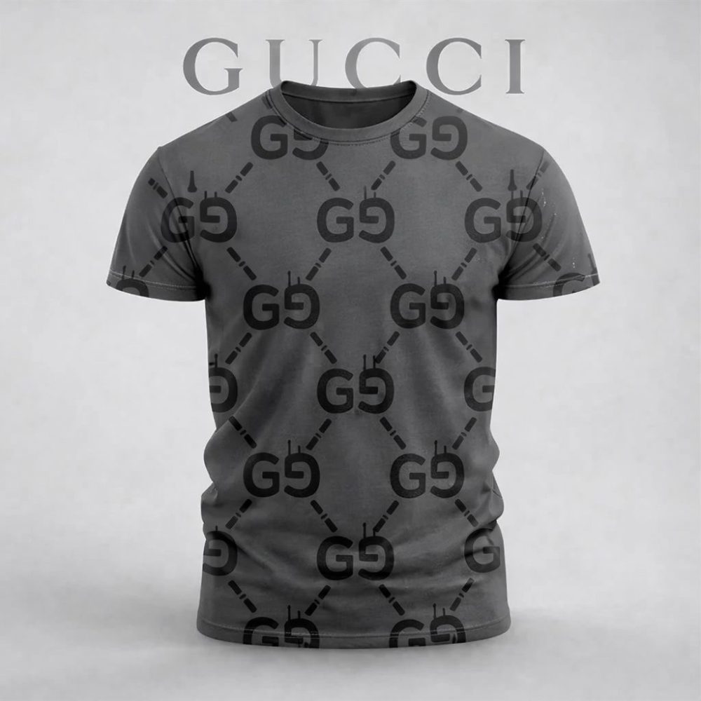 Gucci Men'S Premium 3D Printed T-Shirt Hoodie – Limited Edition 2026 - Lx-Ts2026036