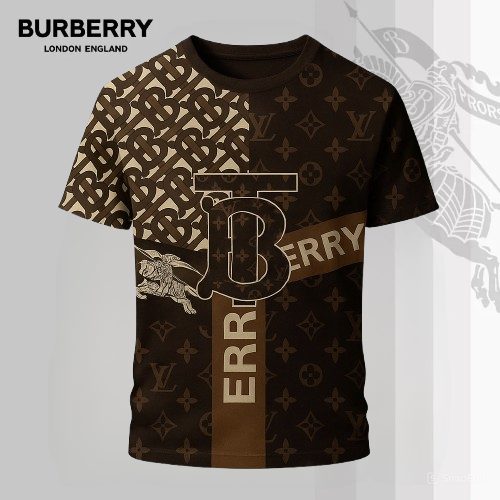 Luxury Brand Burberry 3D Hoodie T-Shirt 2026-Lx-Tsbbr20250104