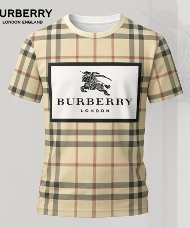 Luxury Brand Burberry 3D Hoodie T-Shirt 2026-Lx-Tsbbr2025011