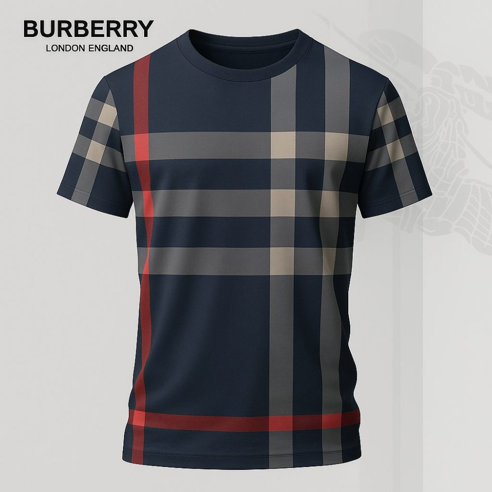 Luxury Brand Burberry 3D Hoodie T-Shirt 2026-Lx-Tsbbr2025012
