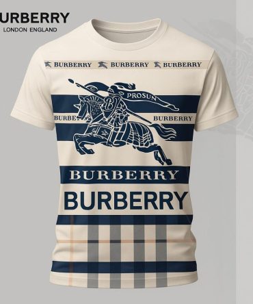 Luxury Brand Burberry 3D Hoodie T-Shirt 2026-Lx-Tsbbr2025013