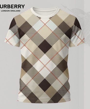 Luxury Brand Burberry 3D Hoodie T-Shirt 2026-Lx-Tsbbr2025014
