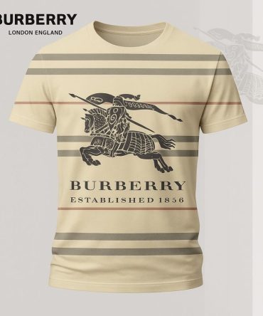 Luxury Brand Burberry 3D Hoodie T-Shirt 2026-Lx-Tsbbr2025022