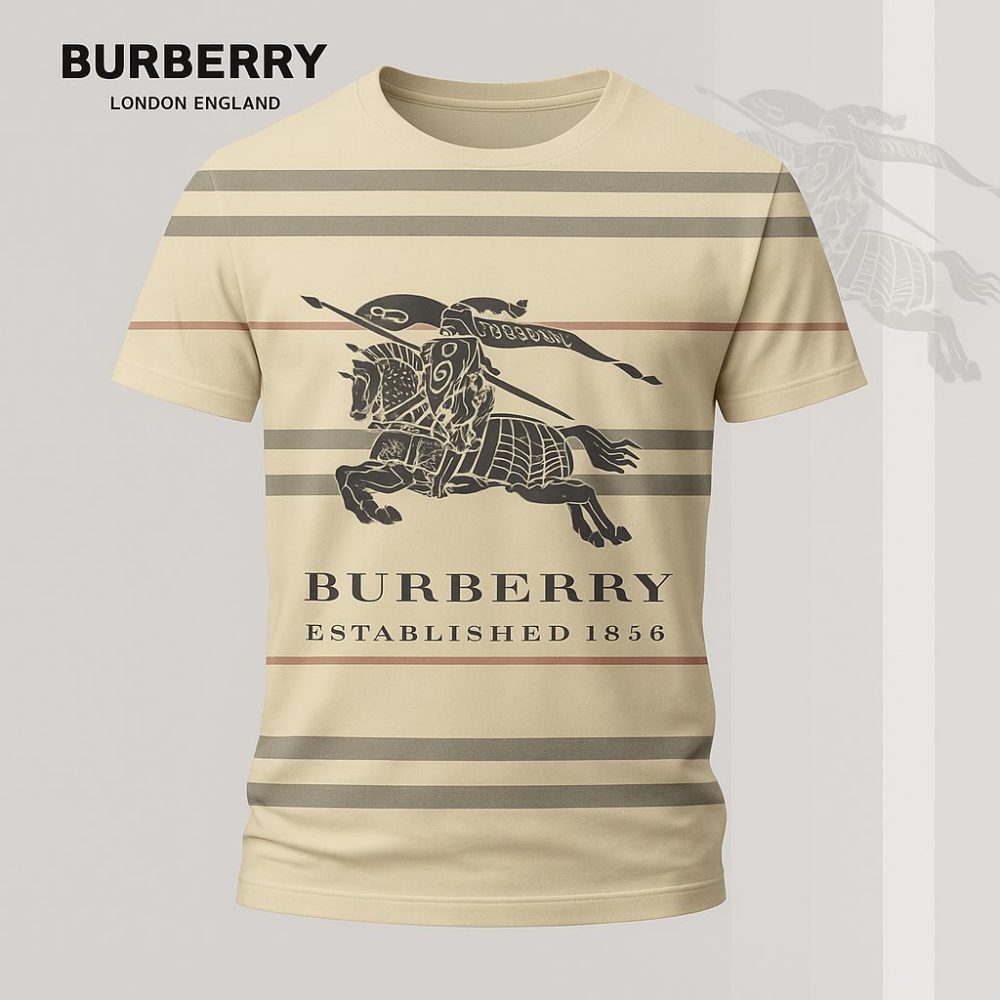 Luxury Brand Burberry 3D Hoodie T-Shirt 2026-Lx-Tsbbr2025022