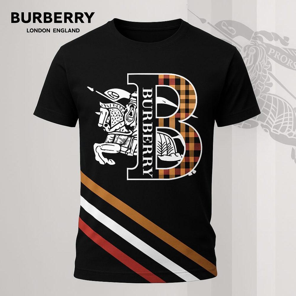 Luxury Brand Burberry 3D Hoodie T-Shirt 2026-Lx-Tsbbr2025029