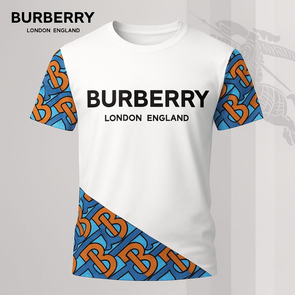 Luxury Brand Burberry 3D Hoodie T-Shirt 2026-Lx-Tsbbr2025030