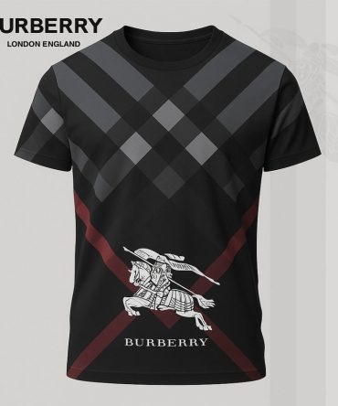 Luxury Brand Burberry 3D Hoodie T-Shirt 2026-Lx-Tsbbr2025038