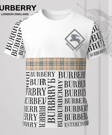 Luxury Brand Burberry 3D Hoodie T-Shirt 2026-Lx-Tsbbr2025043