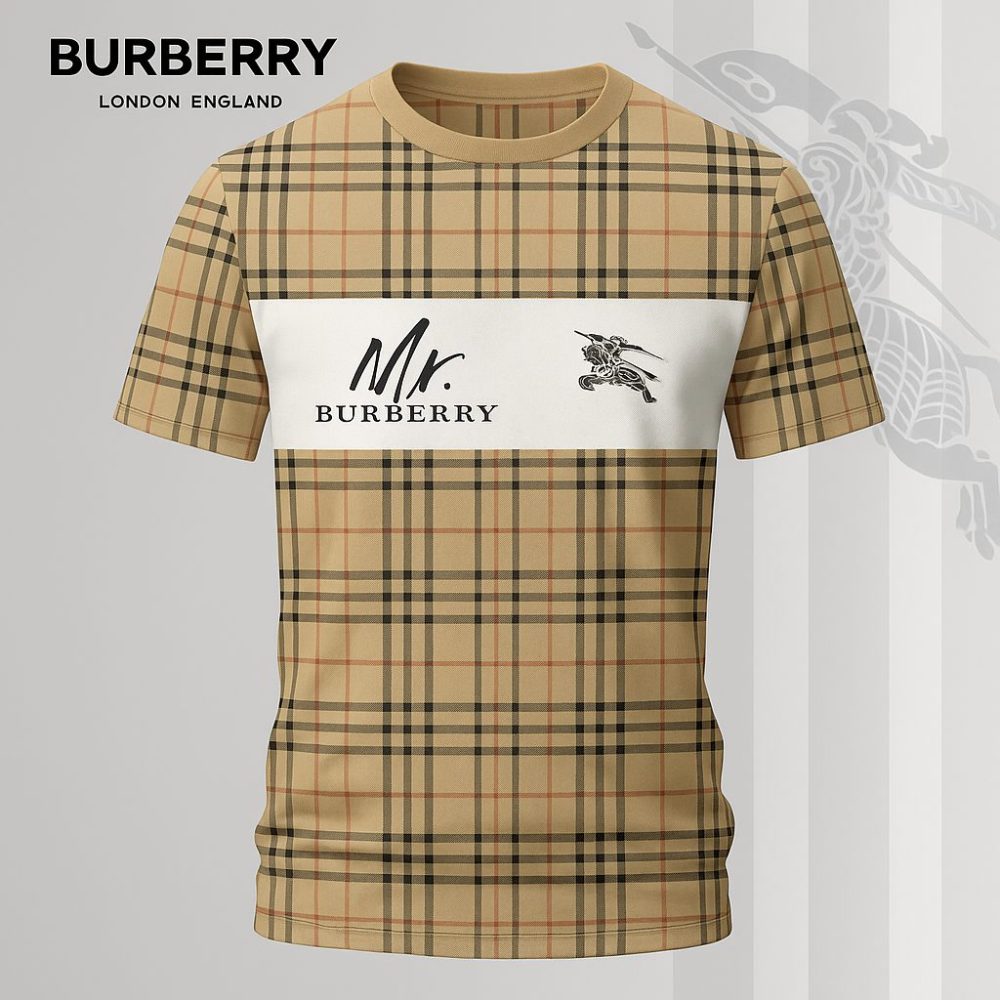 Luxury Brand Burberry 3D Hoodie T-Shirt 2026-Lx-Tsbbr2025049