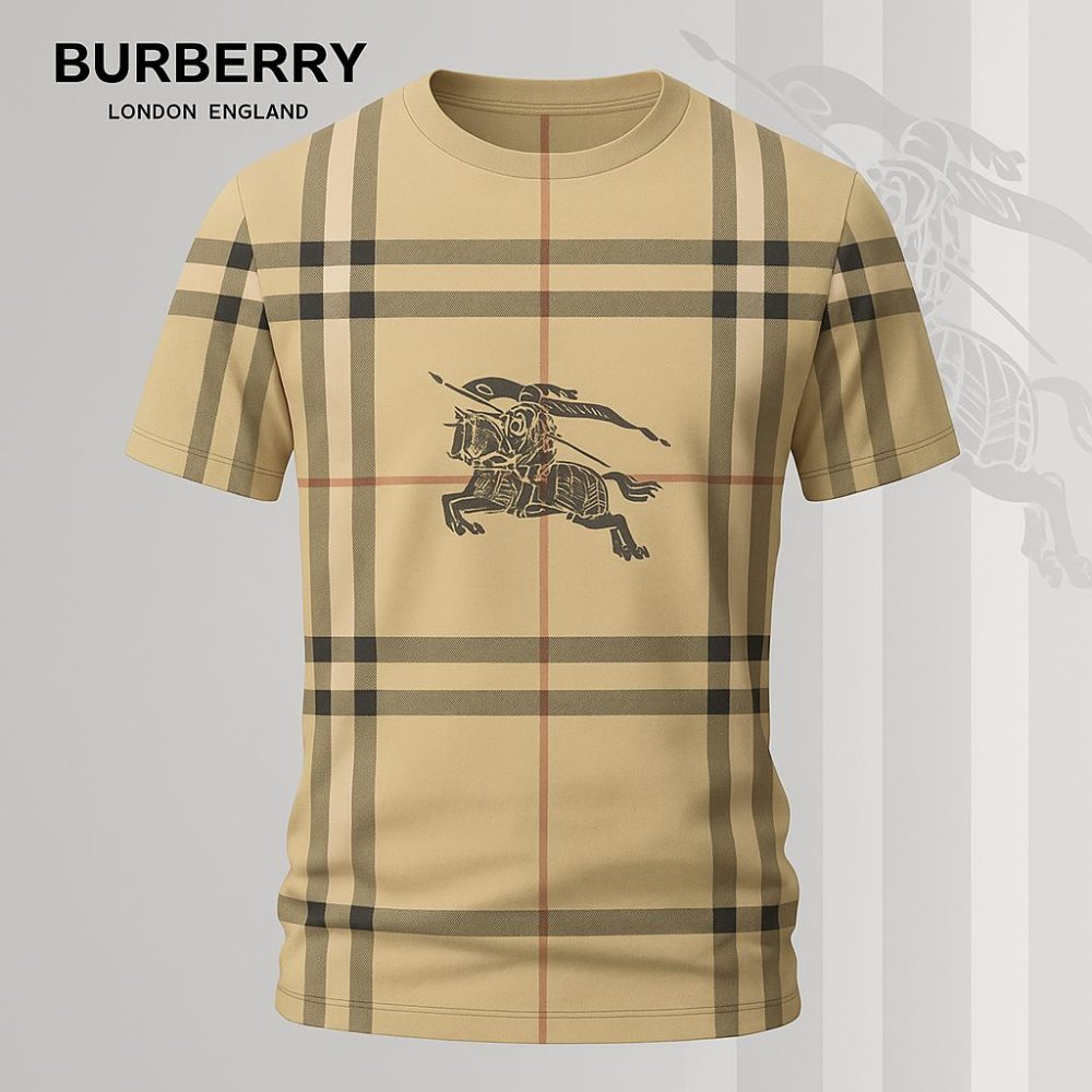Luxury Brand Burberry 3D Hoodie T-Shirt 2026-Lx-Tsbbr2025050