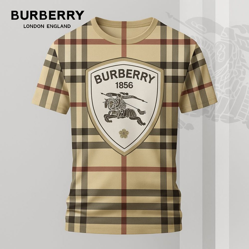 Luxury Brand Burberry 3D Hoodie T-Shirt 2026-Lx-Tsbbr2025051