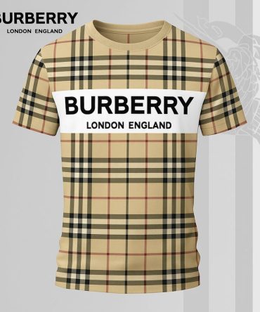 Luxury Brand Burberry 3D Hoodie T-Shirt 2026-Lx-Tsbbr2025056