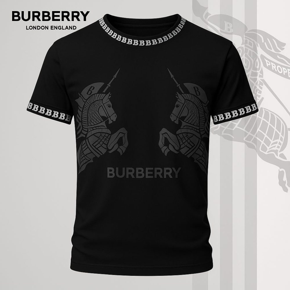 Luxury Brand Burberry 3D Hoodie T-Shirt 2026-Lx-Tsbbr2025073