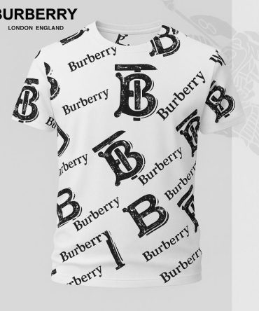 Luxury Brand Burberry 3D Hoodie T-Shirt 2026-Lx-Tsbbr202508