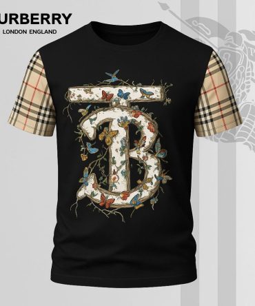 Luxury Brand Burberry 3D Hoodie T-Shirt 2026-Lx-Tsbbr2025083