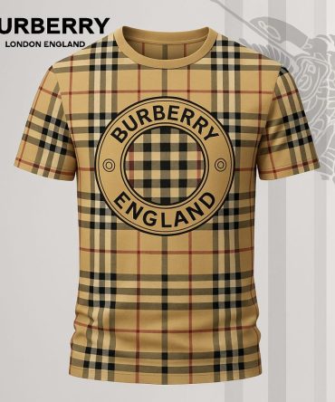 Luxury Brand Burberry 3D Hoodie T-Shirt 2026-Lx-Tsbbr2025086