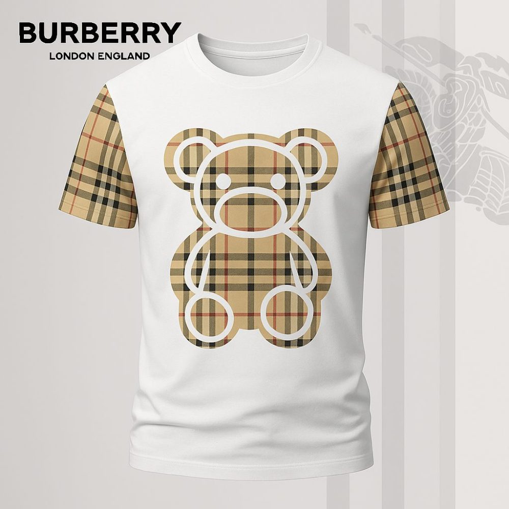 Luxury Brand Burberry 3D Hoodie T-Shirt 2026-Lx-Tsbbr2025087