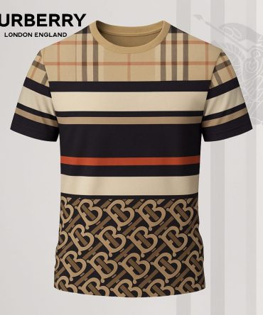 Luxury Brand Burberry 3D Hoodie T-Shirt 2026-Lx-Tsbbr2025088