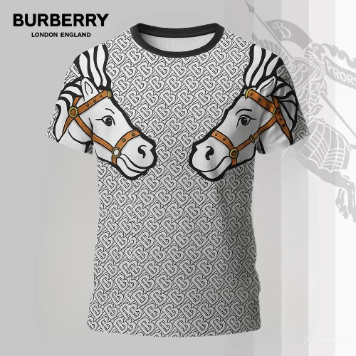 Luxury Brand Burberry 3D Hoodie T-Shirt 2026-Lx-Tsbbr2025095