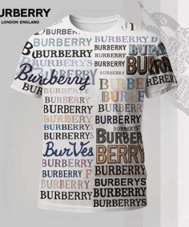 Luxury Brand Burberry 3D Hoodie T-Shirt 2026-Lx-Tsbbr2025096