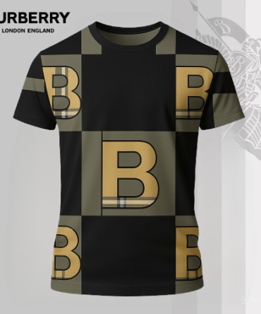 Luxury Brand Burberry 3D Hoodie T-Shirt 2026-Lx-Tsbbr2025098