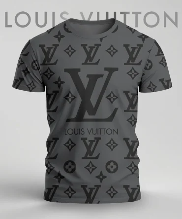 Louis Vuitoon Lv 3D Printed T-Shirt Limited Edition 2026 - Lx-Tslv202501