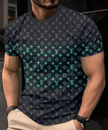 Louis Vuitoon Lv 3D Printed T-Shirt Limited Edition 2026 - Lx-Tslv20250118