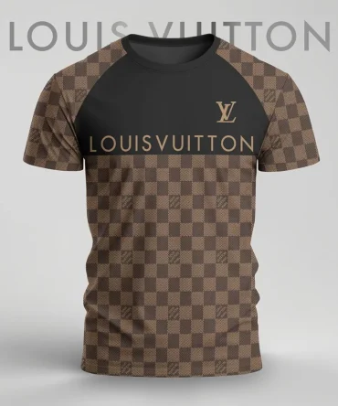 Louis Vuitoon Lv 3D Printed T-Shirt Limited Edition 2026 - Lx-Tslv2025013