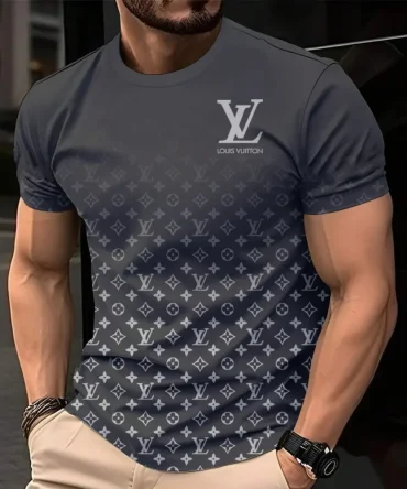 Louis Vuitoon Lv 3D Printed T-Shirt Limited Edition 2026 - Lx-Tslv20250130