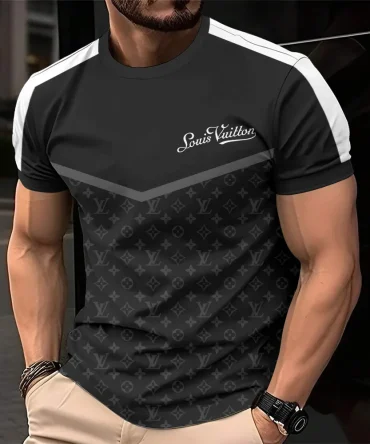 Louis Vuitoon Lv 3D Printed T-Shirt Limited Edition 2026 - Lx-Tslv20250134