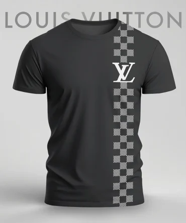 Louis Vuitoon Lv 3D Printed T-Shirt Limited Edition 2026 - Lx-Tslv2025015