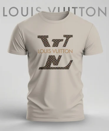 Louis Vuitoon Lv 3D Printed T-Shirt Limited Edition 2026 - Lx-Tslv2025022