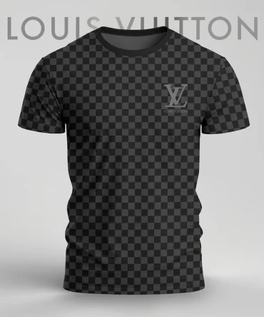 Louis Vuitoon Lv 3D Printed T-Shirt Limited Edition 2026 - Lx-Tslv2025025