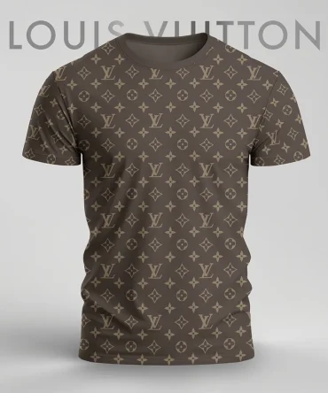 Louis Vuitoon Lv 3D Printed T-Shirt Limited Edition 2026 - Lx-Tslv2025026