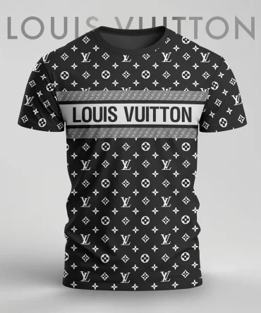 Louis Vuitoon Lv 3D Printed T-Shirt Limited Edition 2026 - Lx-Tslv2025034