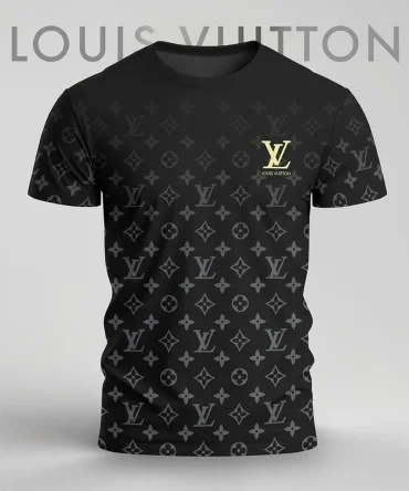 Louis Vuitoon Lv 3D Printed T-Shirt Limited Edition 2026 - Lx-Tslv2025042