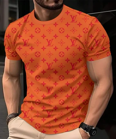 Louis Vuitoon Lv 3D Printed T-Shirt Limited Edition 2026 - Lx-Tslv2025049
