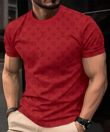 Louis Vuitoon Lv 3D Printed T-Shirt Limited Edition 2026 - Lx-Tslv2025063