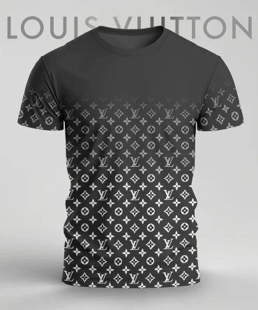 Louis Vuitoon Lv 3D Printed T-Shirt Limited Edition 2026 - Lx-Tslv202509