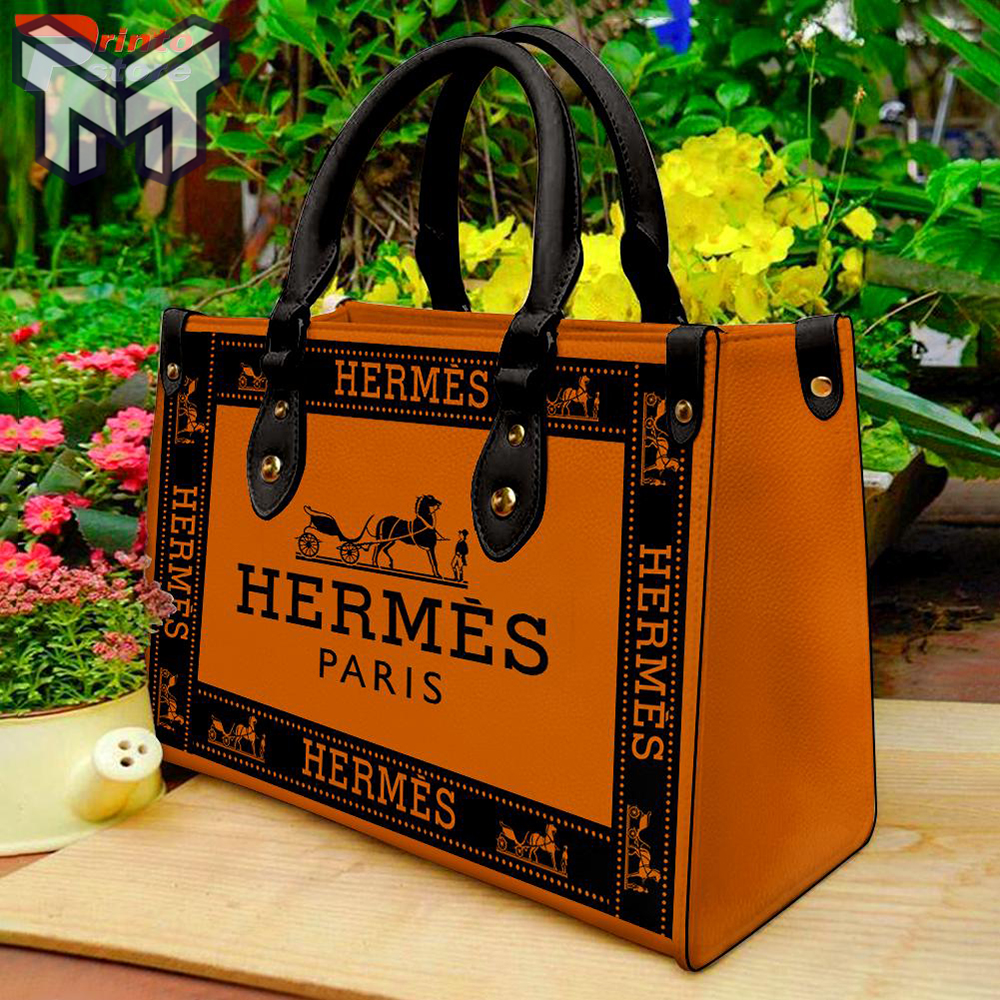 Limited Edition Hermes Leather Handbag Luxury Bag
