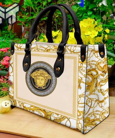 Limited Edition Versace Leather Handbag Luxury Type06