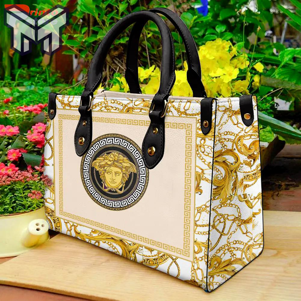 Limited Edition Versace Leather Handbag Luxury Type06