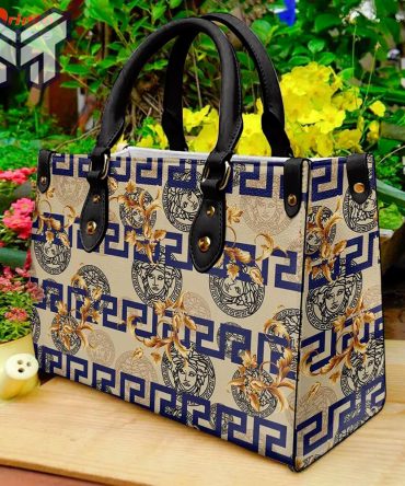 Limited Edition Versace Leather Handbag Luxury Type07