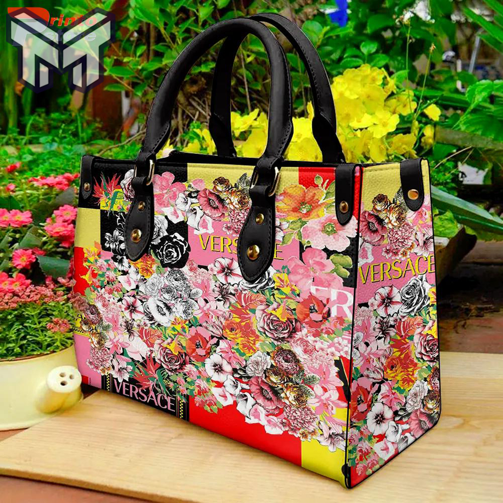 Limited Edition Versace Leather Handbag Luxury Type12