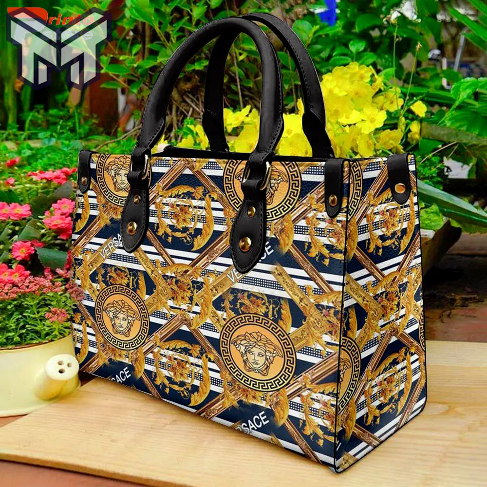 Limited Edition Versace Leather Handbag Luxury Type13