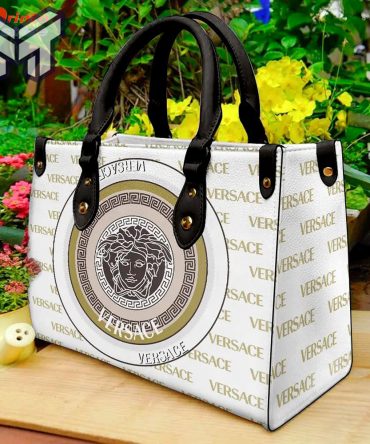 Limited Edition Versace Leather Handbag Luxury Brand