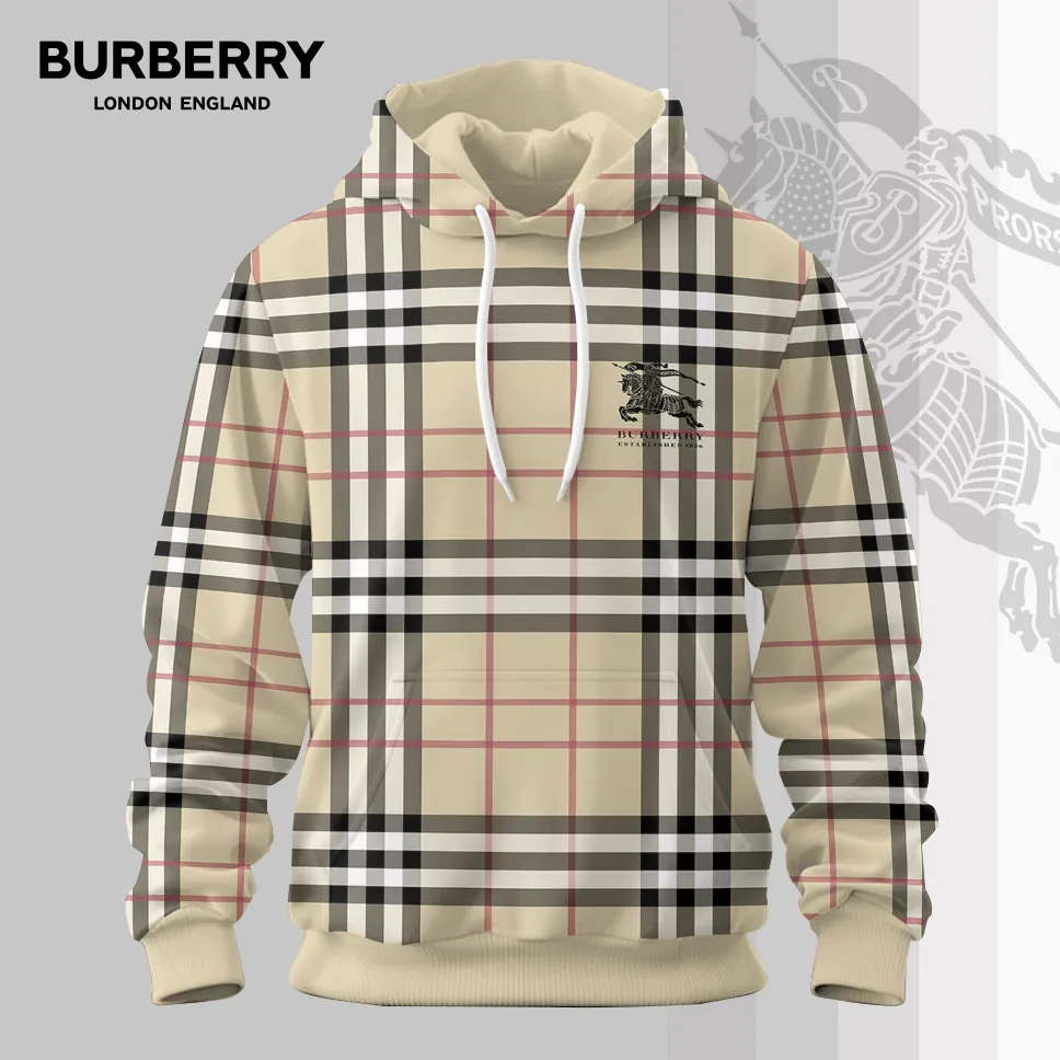 Limited Edition Burberry Hoodie Shirt Hot Trend Lux-Af-00K6B5Hd9M